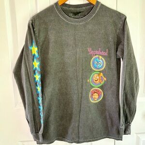 Urban Outfitters Gray Graphic Long Sleeve Tee